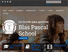 Tablet Screenshot of blaspascal.cl